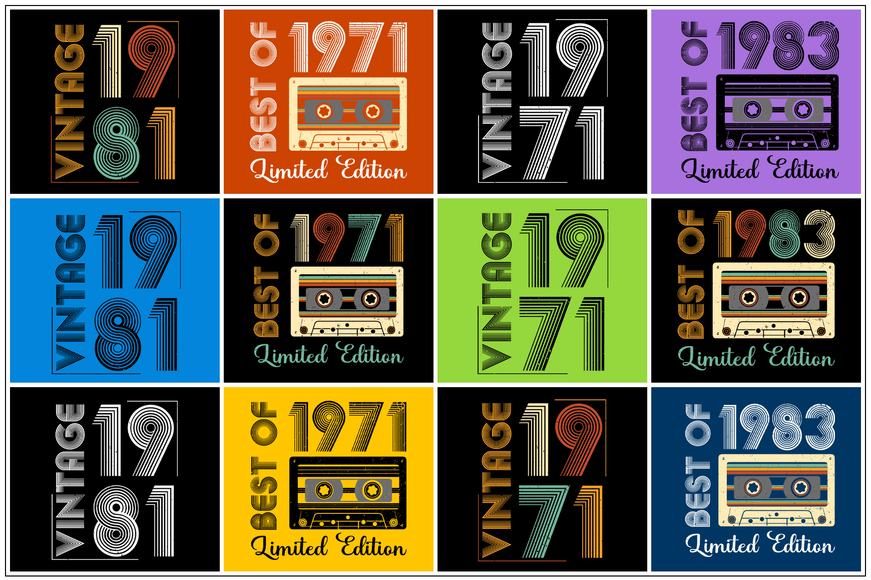 retro t shirt design vintage