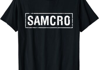 SAMCRO Jax Teller Biker SOA Samcro Motorcycle Club Bike Men T-Shirt