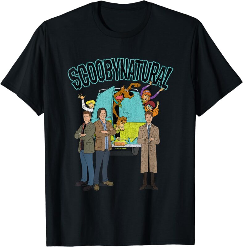 Scooby-Doo Scoobynatural Supernatural Mystery Ride T-Shirt