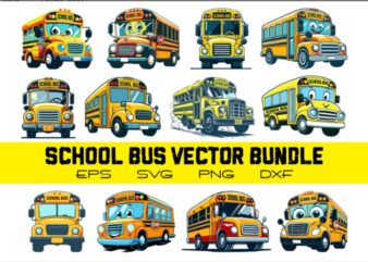 School Bus Svg Png, Bus Driver Svg, Fathers Day SVg, Back To School Svg, Teacher Svg, School Bus Svg Bundle, Svg Files For Cricut