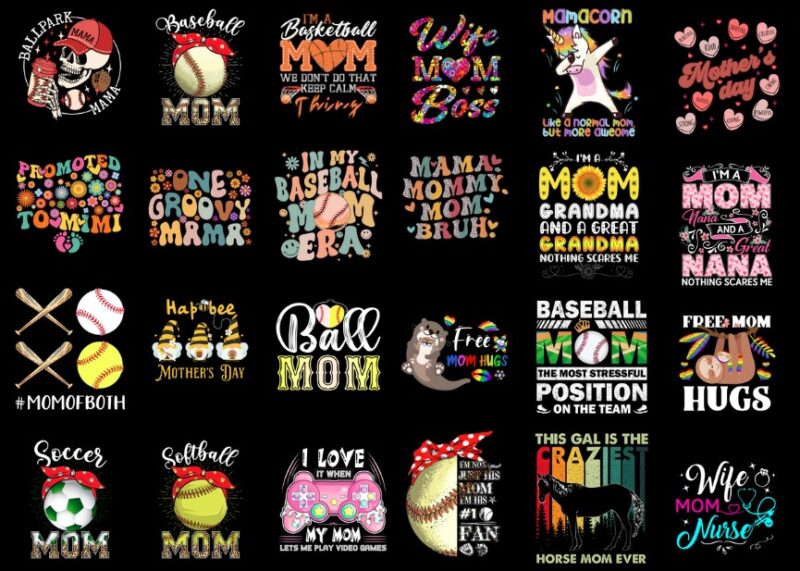 15 Mother’s Day Shirt Designs Bundle RD, Mother’s Day T-shirt, Mother’s Day png file, Mother’s Day digital file, Mother’s Day gift, Mother’s