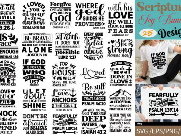 Scripture t-shirt bundle scripture svg bundle