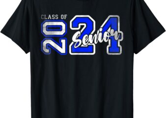 Senior 2024 Class of 2024 Seniors Graduation 2024 Senior 24 T-Shirt