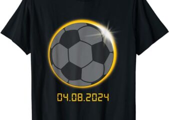 Soccer Lover Player Total Solar Eclipse Men Women Outfit T-Shirt