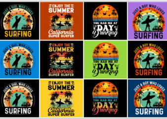 Summer T-Shirt Design Bundle