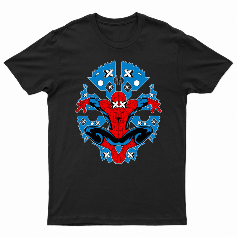 Spider Man Superhero Pop Culture T-Shirt Design For Sale | Ready To Print.