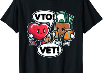 Swagazon Associate Heart Says VTO Wallet Says VET T-Shirt