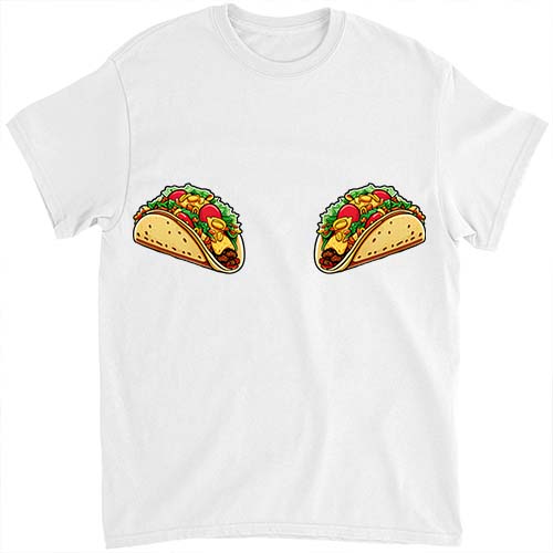 Taco Boob Breast Funny Mexican Cinco De Mayo ltsp