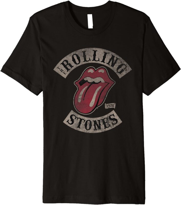 The Rolling Stones Tour 78 Rock Music Band Premium T-Shirt