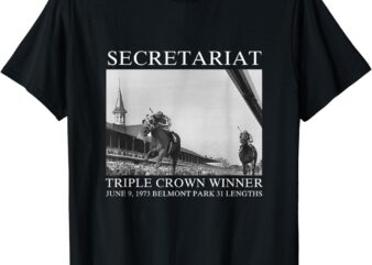 This outfit Secretariat 1973 Horse Racing is perfect as idea for those who loves Horse and love Horse racing t shirt designs for sale
