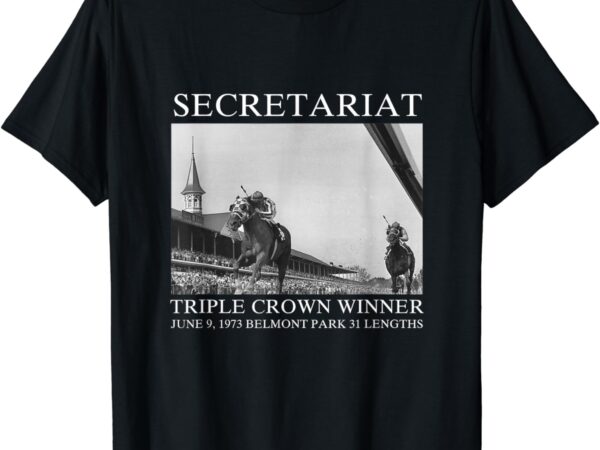 This outfit secretariat 1973 horse racing is perfect as idea for those who loves horse and love horse racing t shirt designs for sale