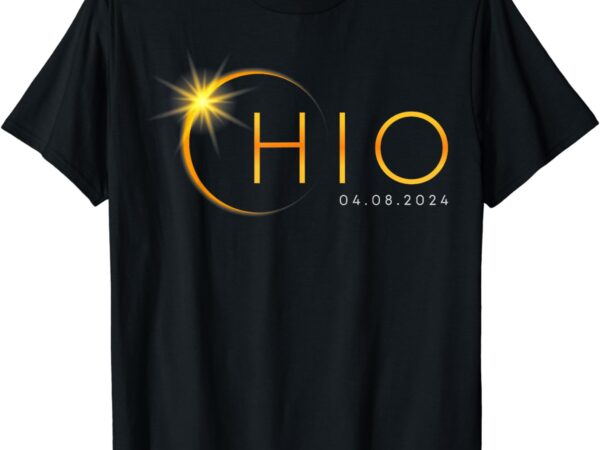 Total solar eclipse 2024 state ohio totality april 8 2024 t-shirt