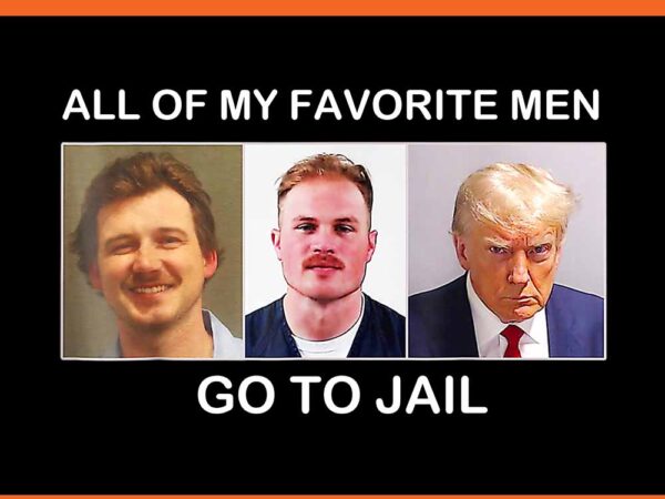 My favorite men go to jail retro png t shirt designs for sale My favorite men go to jail retro png t shirt designs for sale