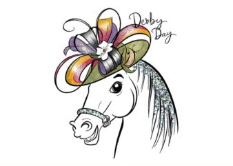 Horse 150th Derby Day 2024 PNG