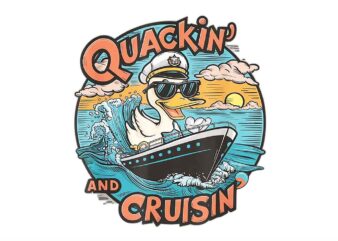 Quackin’ And Cruisin’ PNG