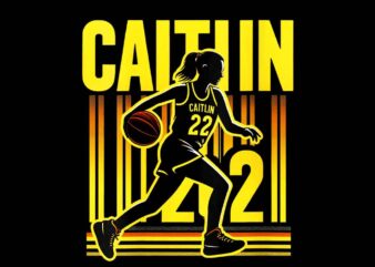 Caitlin Basketball 22 PNG