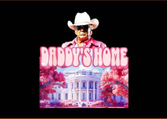 Daddy’s Home Real Donald Pink Preppy Edgy Good Man Trump PNG