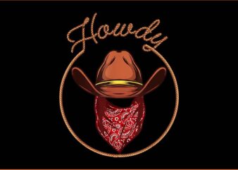Howdy Cowboy PNG