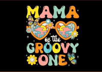 Mama Of The Groovy One PNG