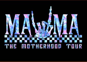 Mama Tour PNG, The Motherhood Tour PNG t shirt designs for sale