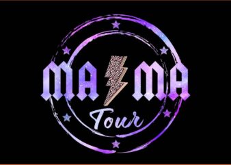 Mama Tour PNG, Motherhood Tour PNG t shirt designs for sale