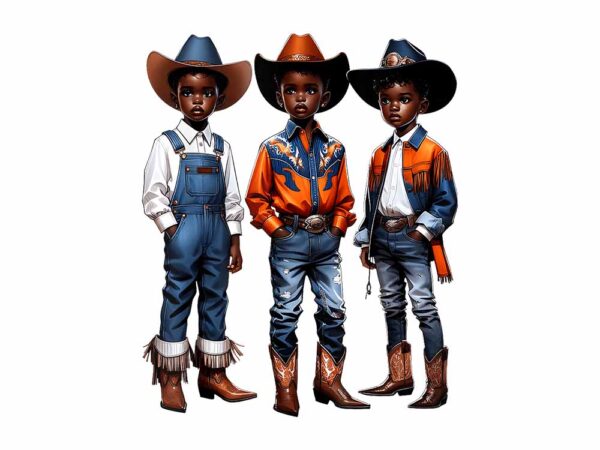 Black cowboy western rodeo melanin black history texas png t shirt template Black cowboy western rodeo melanin black history texas png t shirt template
