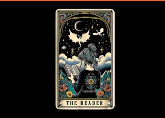 The reader tarot card book dragon romantasy smutty bookworm png