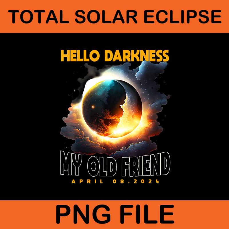 Hello Darkness My Old Friend April 8 2024 Png