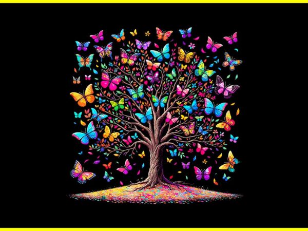 Butterfly tree png t shirt template Butterfly tree png t shirt template