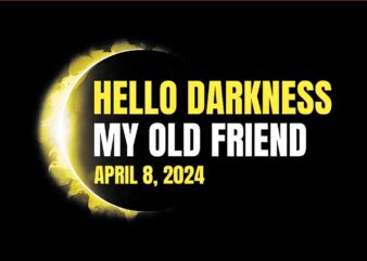 Hello Darkness My Old Friend April 8 2024 Png