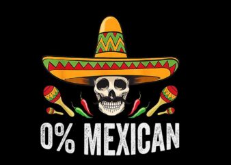 0% mexican cinco de mayo fiesta sombrero png