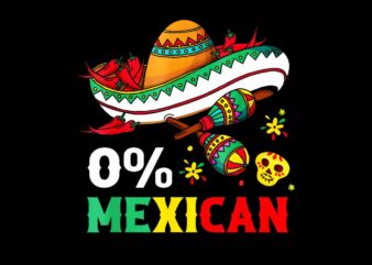 0% Mexican Cinco De Mayo Fiesta Sombrero Png