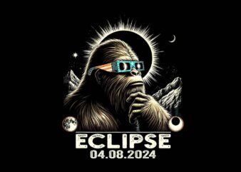Bigfoot Total Solar Eclipse Png