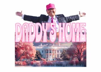 Daddy’s Home Real Donald Pink Preppy Edgy Good Man Trump PNG