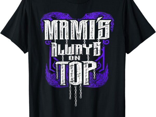 Womens rhea ripley mami’s always on top t-shirt