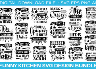 Funny Kitchen SVG Bundle /Cutting Board SVG Bundle | Kitchen