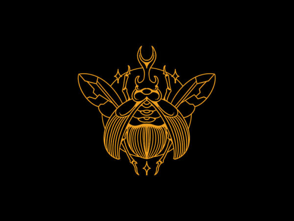 Beetle t shirt template