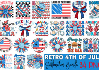 Retro 4th of July Sublimation Bundle