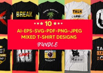 10 Unique T-shirt designs.