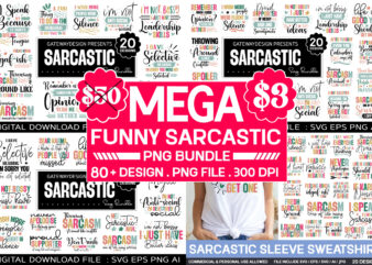 Funny Sarcastic Png Bundle