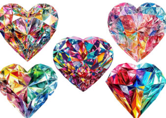 Love Diamond sublimation Clipart