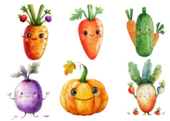 cute Vegetable Clipart