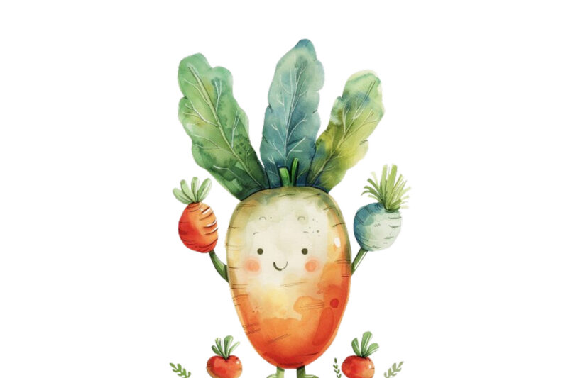 cute Vegetable Clipart