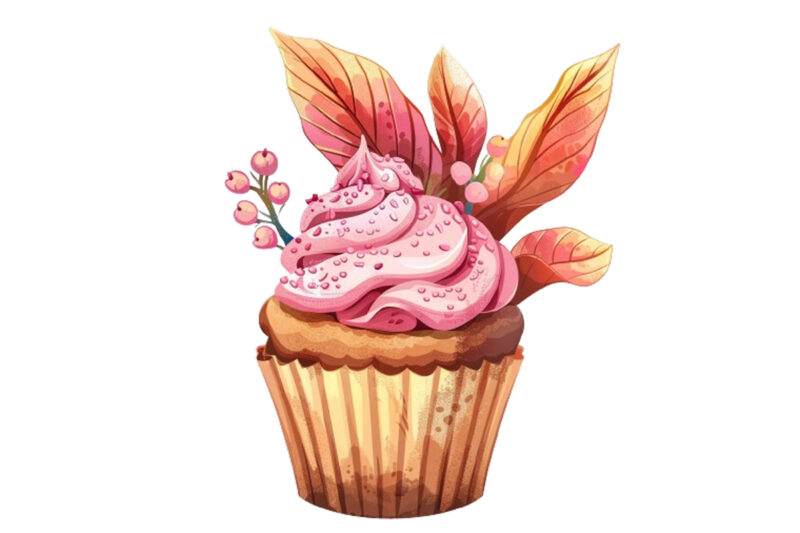 Cute Millet in Cupcake Sublimation