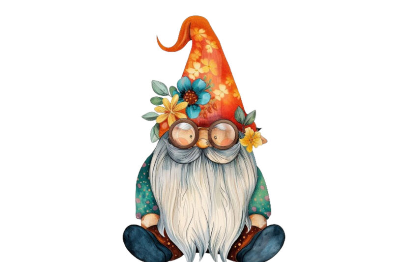 Funny Gnome Clipart