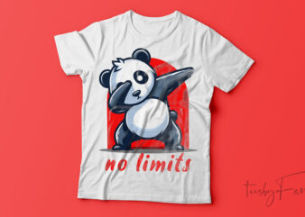 No limits funny t-shirt design,