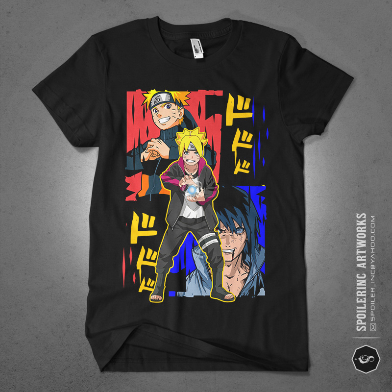 Populer anime lover part 24 tshirt design bundle illustration
