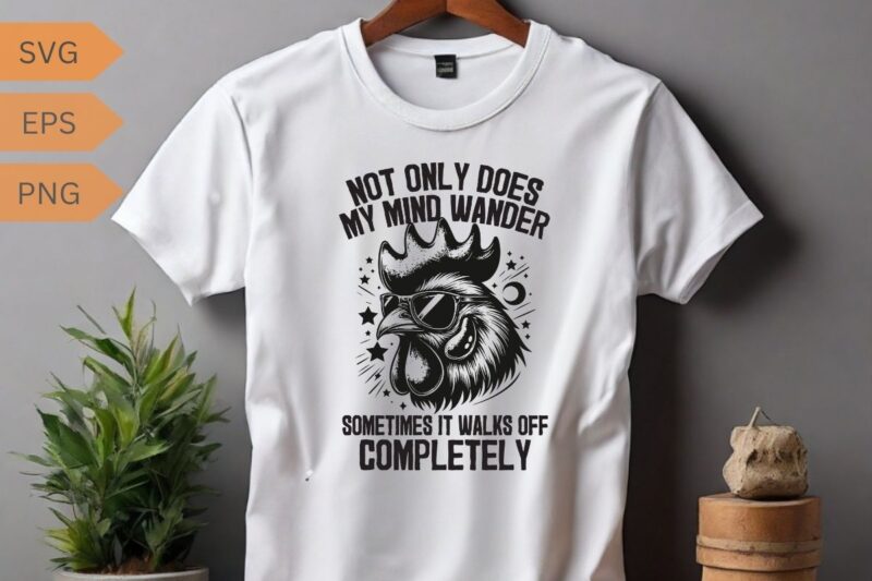 I’ve reached the age when my train of thought often leaves the station without me funny owl relaxing coffee drinking T-shirt design vector