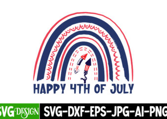 Happy 4th of july T-Shirt Design, Happy 4th of july SVG Design, 4th of July,4th of July SVG bundle,4th of July SVG Cut File,4th of July Bun