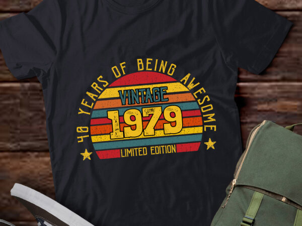 40 year old gifts vintage 1979 limited edition 40th birthday t-shirt ltsp